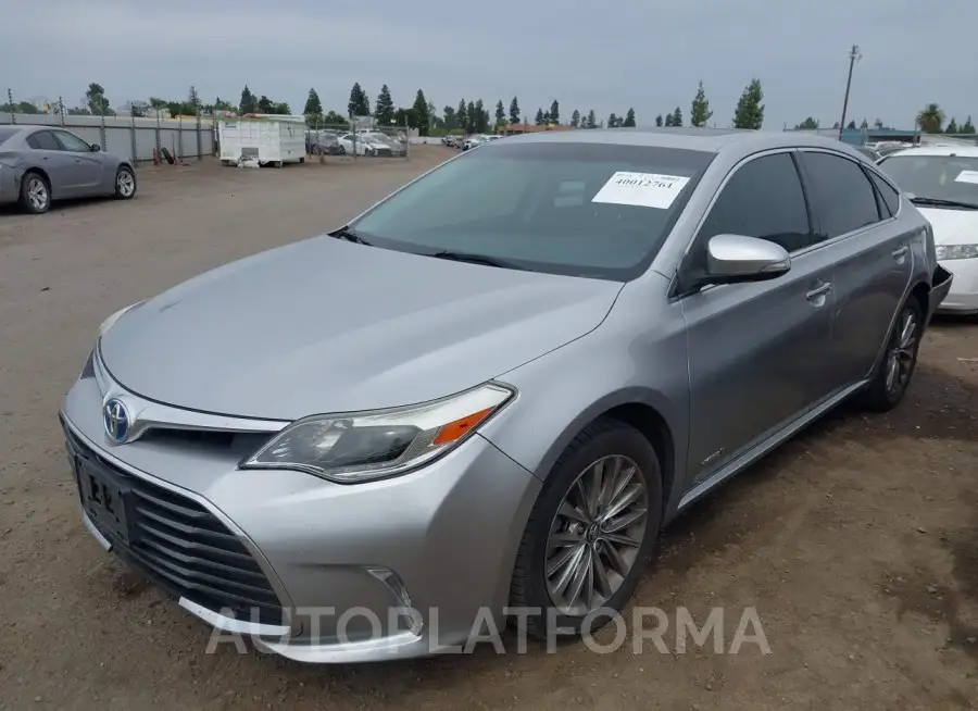 TOYOTA AVALON HYBRID 2016 vin 4T1BD1EB5GU054034 from auto auction Iaai