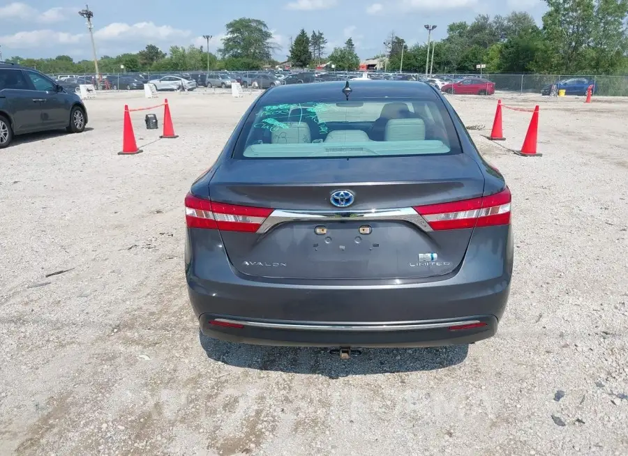 TOYOTA AVALON HYBRID 2015 vin 4T1BD1EB8FU045701 from auto auction Iaai