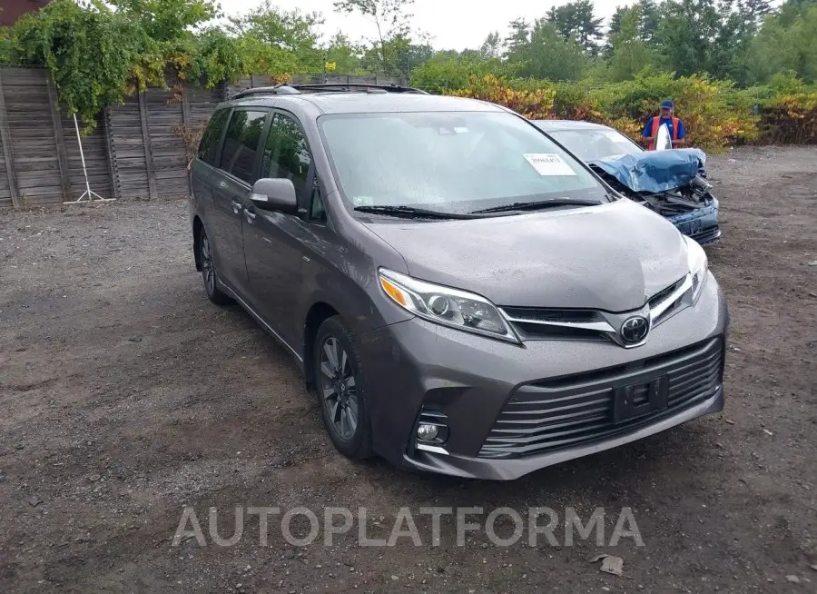 TOYOTA SIENNA 2019 vin 5TDDZ3DCXKS218797 from auto auction Iaai