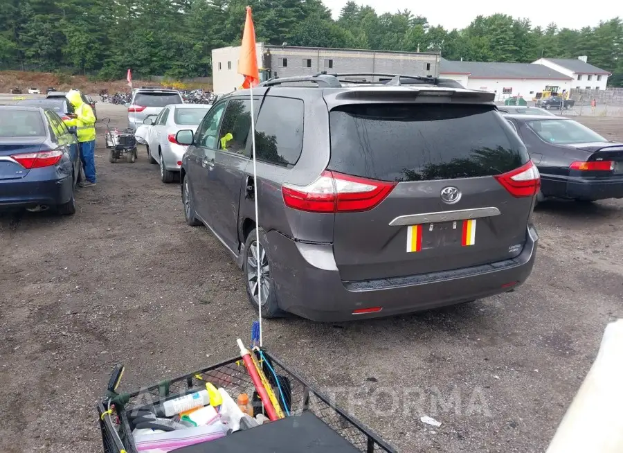 TOYOTA SIENNA 2019 vin 5TDDZ3DCXKS218797 from auto auction Iaai