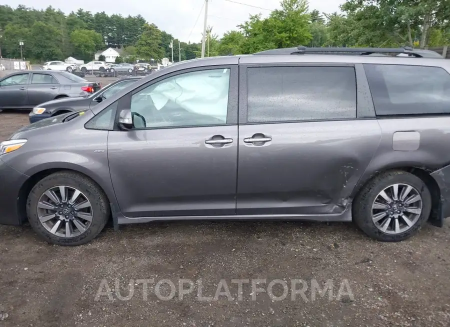 TOYOTA SIENNA 2019 vin 5TDDZ3DCXKS218797 from auto auction Iaai