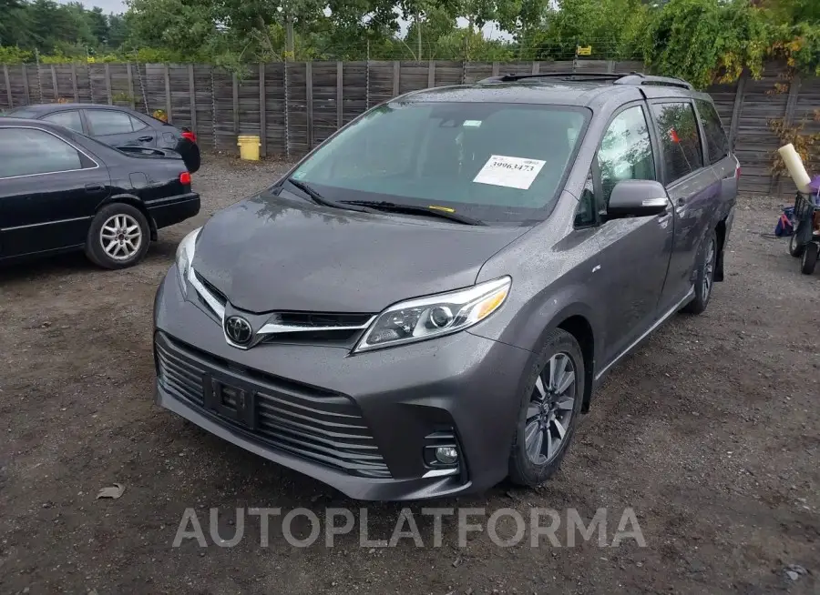 TOYOTA SIENNA 2019 vin 5TDDZ3DCXKS218797 from auto auction Iaai