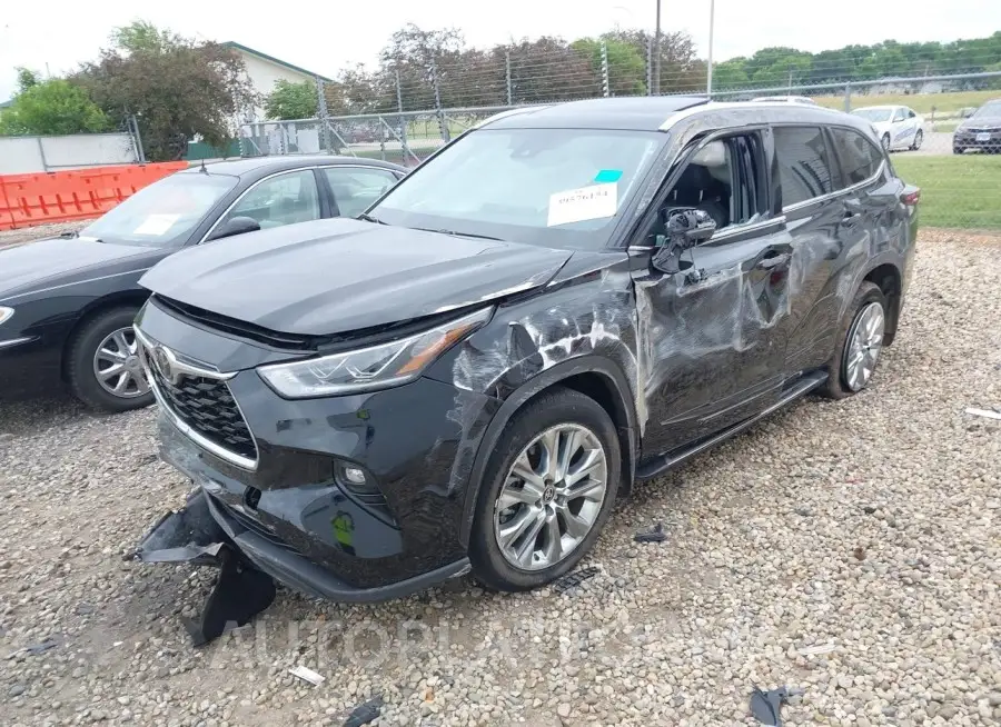 TOYOTA HIGHLANDER 2024 vin 5TDKDRBH5RS533217 from auto auction Iaai