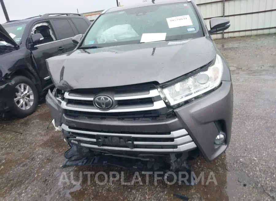 TOYOTA HIGHLANDER 2019 vin 5TDKZRFH0KS560262 from auto auction Iaai