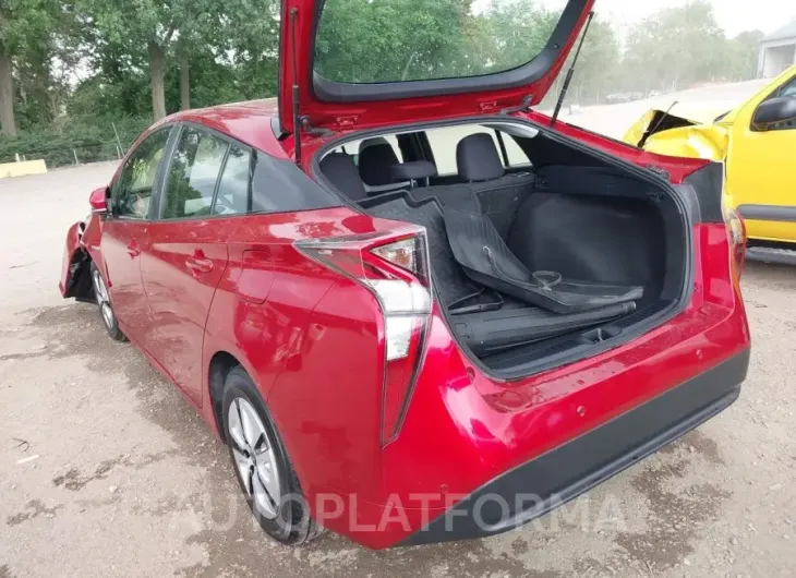 TOYOTA PRIUS 2018 vin JTDKBRFU6J3589346 from auto auction Iaai