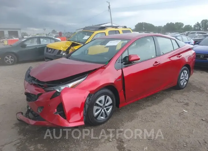 TOYOTA PRIUS 2018 vin JTDKBRFU6J3589346 from auto auction Iaai