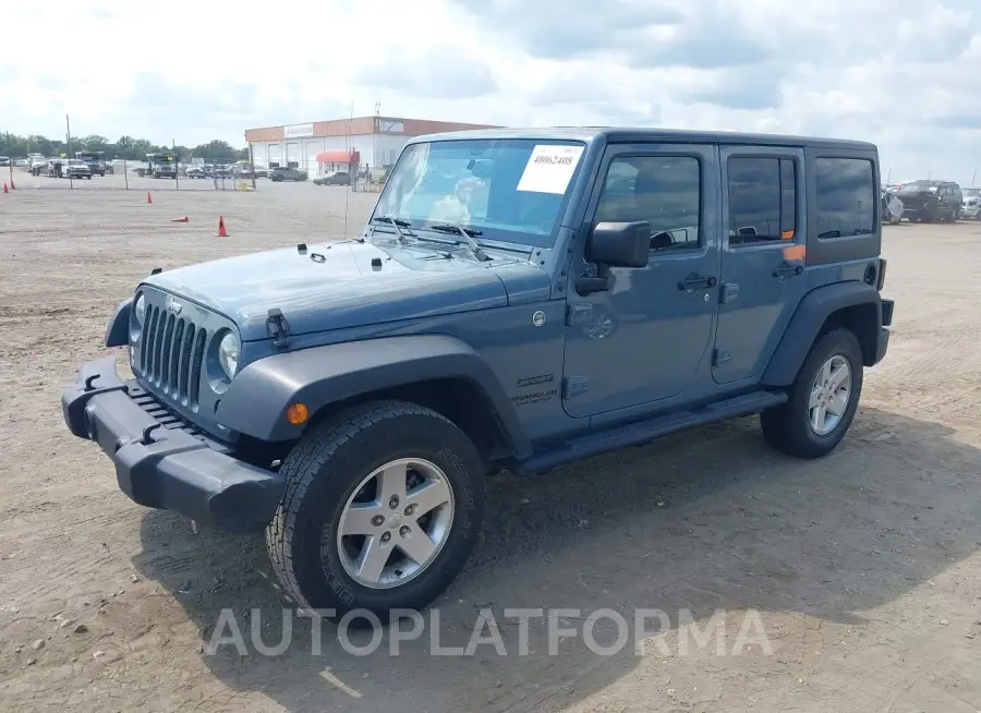 JEEP WRANGLER UNLIMITED 2015 vin 1C4BJWDG0FL586223 from auto auction Iaai