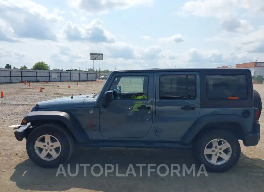 JEEP WRANGLER UNLIMITED 2015 vin 1C4BJWDG0FL586223 from auto auction Iaai