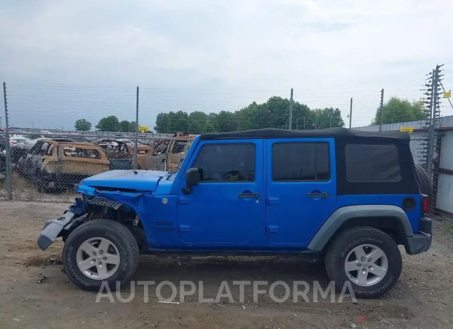 JEEP WRANGLER UNLIMITED 2015 vin 1C4BJWDG2FL639729 from auto auction Iaai