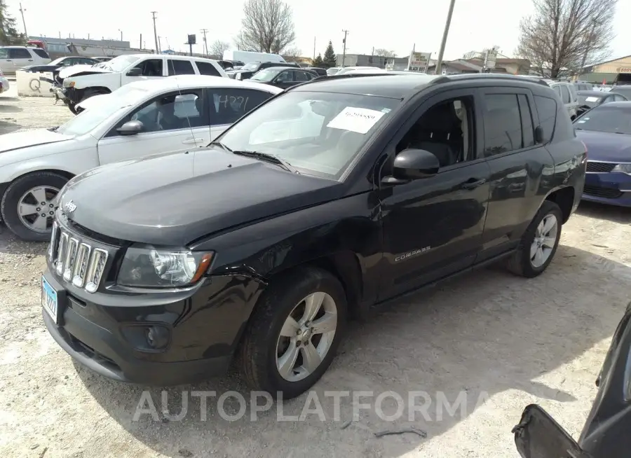 JEEP COMPASS 2017 vin 1C4NJDEB7HD191313 from auto auction Iaai