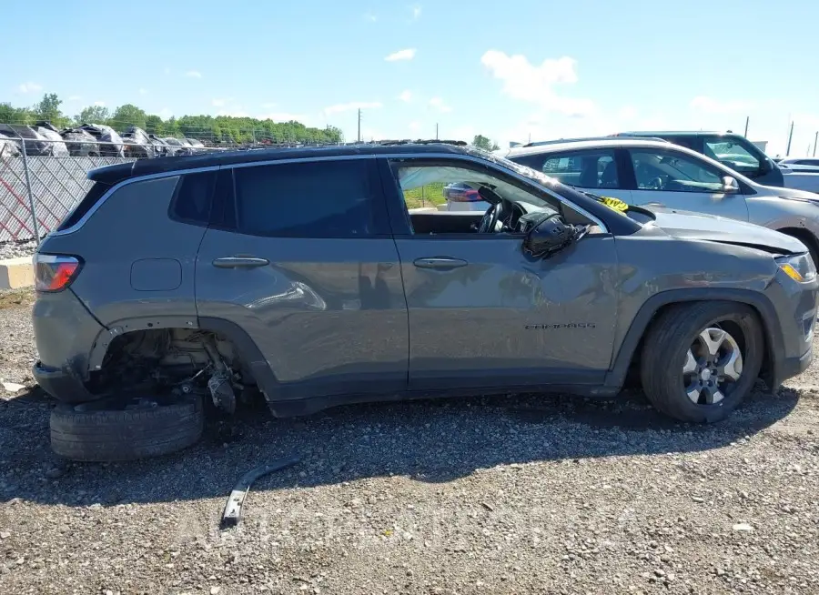 JEEP COMPASS 2021 vin 3C4NJDCB8MT604850 from auto auction Iaai