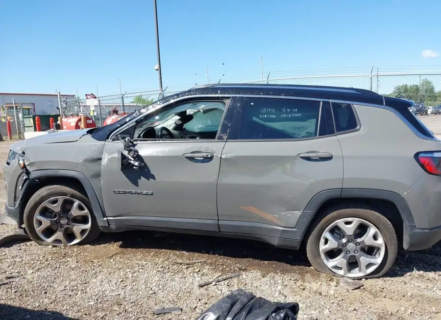 JEEP COMPASS 2021 vin 3C4NJDCB8MT604850 from auto auction Iaai