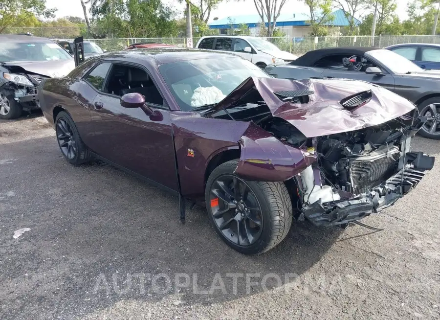 DODGE CHALLENGER 2021 vin 2C3CDZFJ5MH662488 from auto auction Iaai