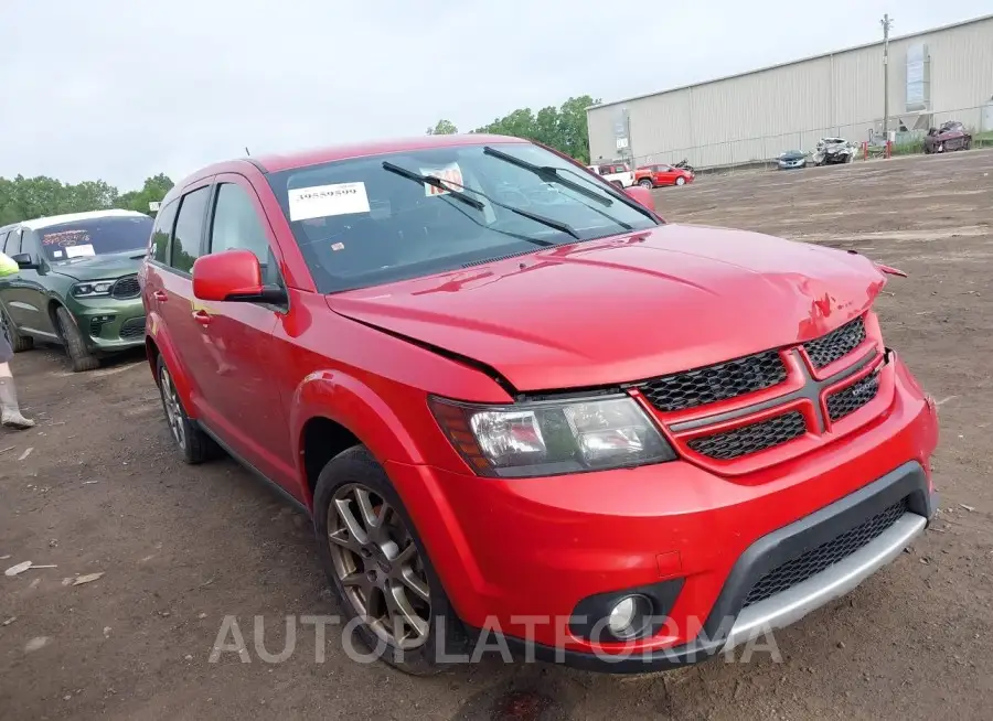 DODGE JOURNEY 2017 vin 3C4PDDEG4HT595787 from auto auction Iaai