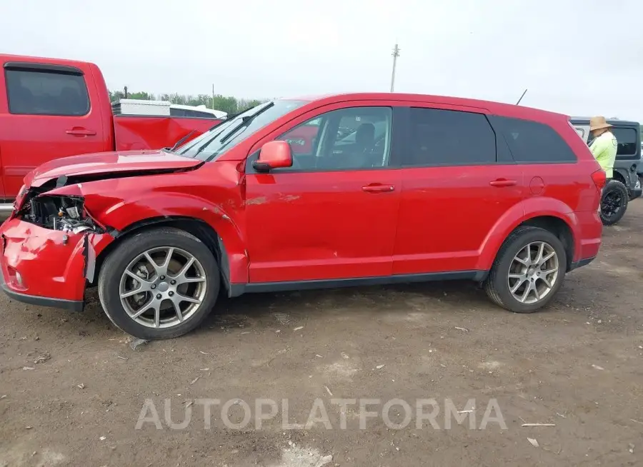 DODGE JOURNEY 2017 vin 3C4PDDEG4HT595787 from auto auction Iaai