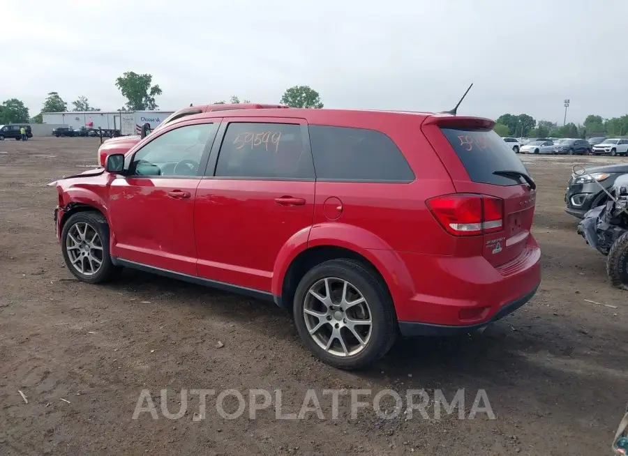 DODGE JOURNEY 2017 vin 3C4PDDEG4HT595787 from auto auction Iaai