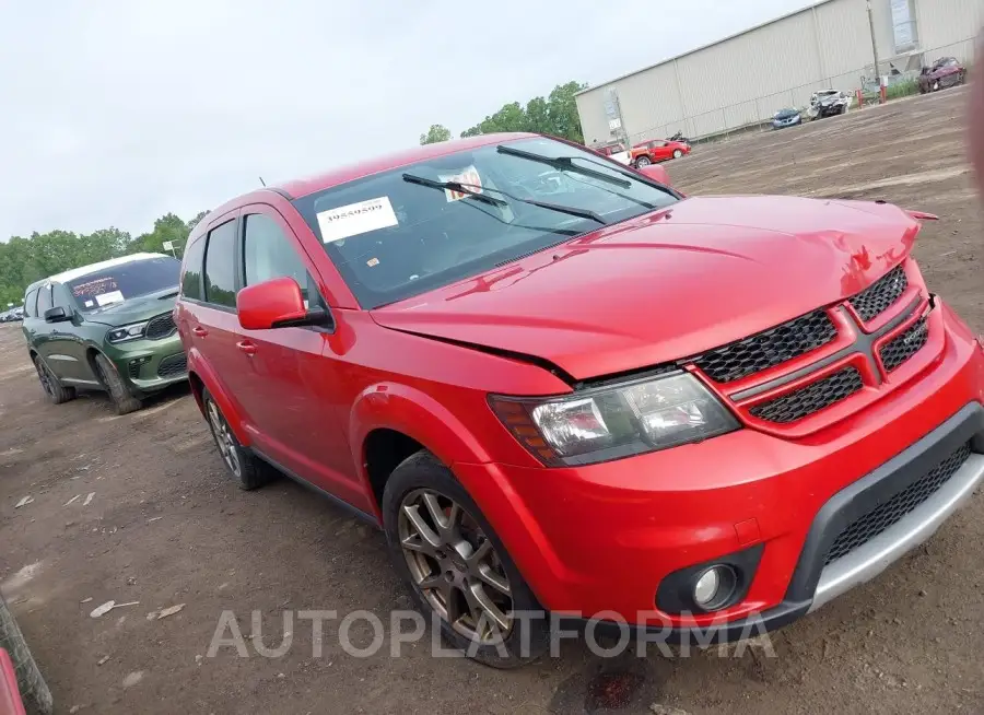 DODGE JOURNEY 2017 vin 3C4PDDEG4HT595787 from auto auction Iaai