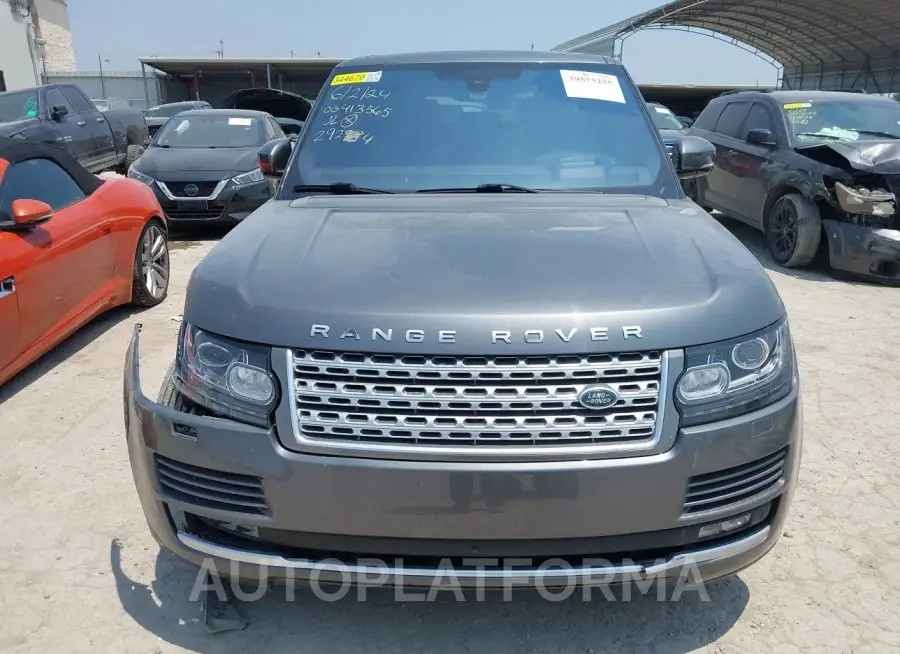 LAND ROVER RANGE ROVER 2016 vin SALGS2EF7GA292924 from auto auction Iaai