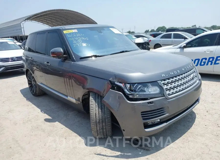 LAND ROVER RANGE ROVER 2016 vin SALGS2EF7GA292924 from auto auction Iaai