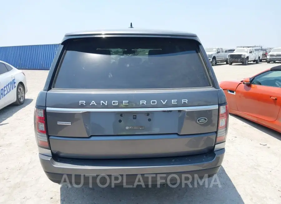 LAND ROVER RANGE ROVER 2016 vin SALGS2EF7GA292924 from auto auction Iaai