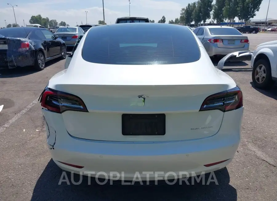 TESLA MODEL 3 2022 vin 5YJ3E1EB9NF130382 from auto auction Iaai