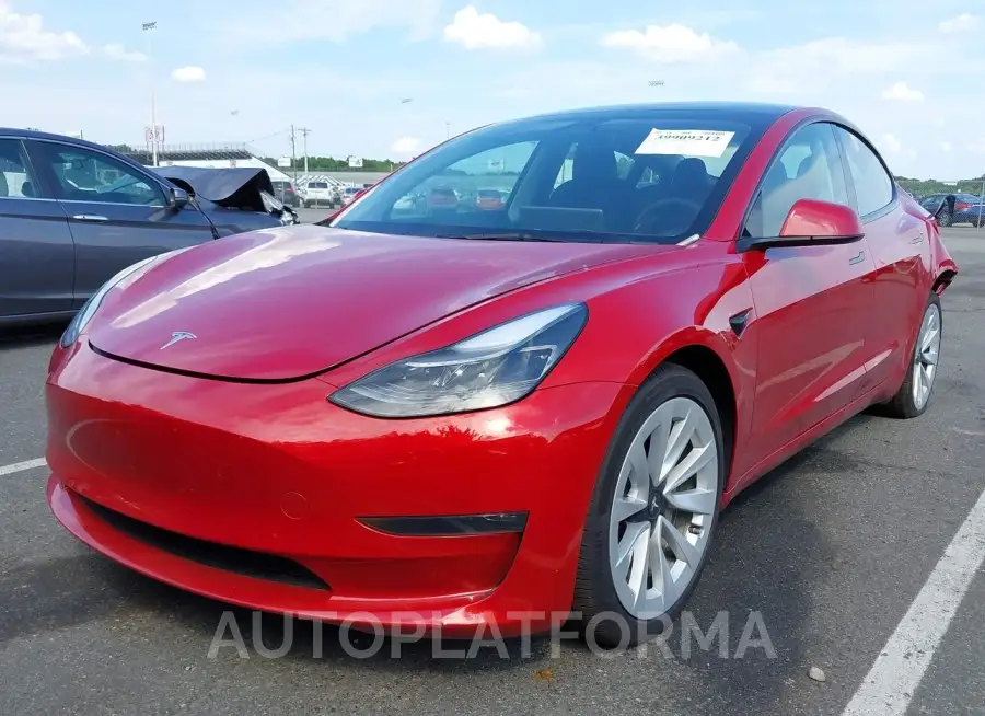 TESLA MODEL 3 2023 vin 5YJ3E1EBXPF615410 from auto auction Iaai