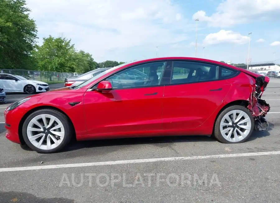 TESLA MODEL 3 2023 vin 5YJ3E1EBXPF615410 from auto auction Iaai