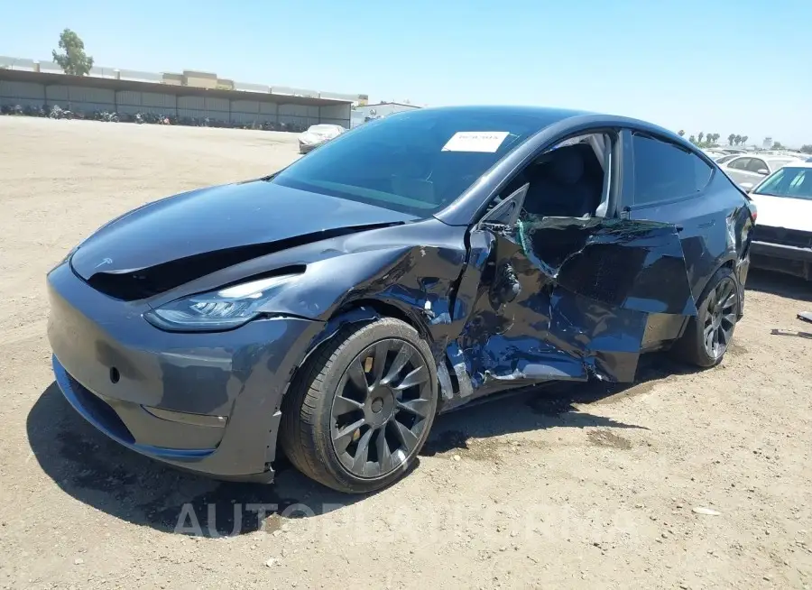 TESLA MODEL Y 2021 vin 5YJYGDEE7MF274197 from auto auction Iaai