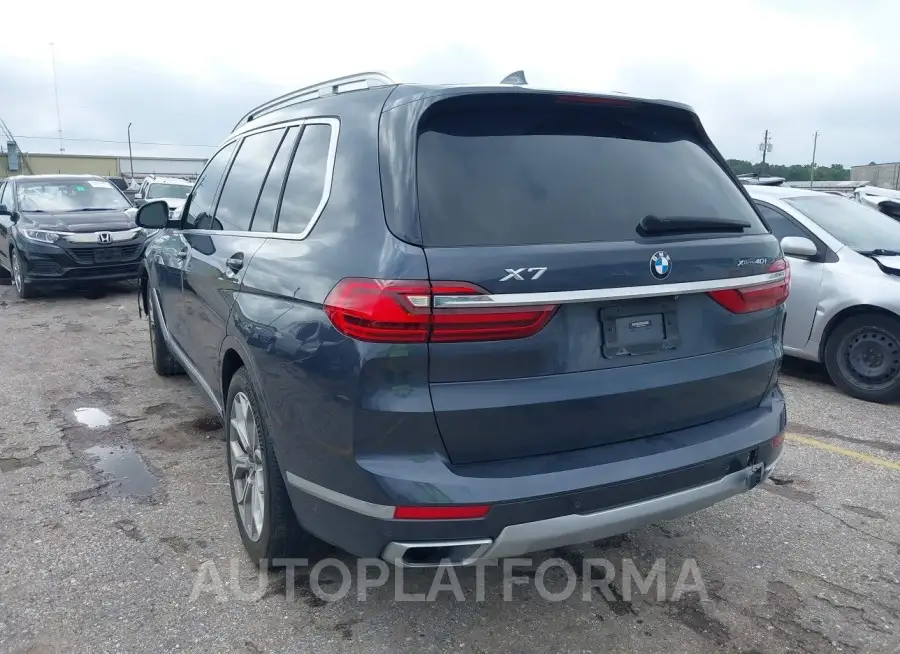 BMW X7 2020 vin 5UXCW2C02L9A01509 from auto auction Iaai