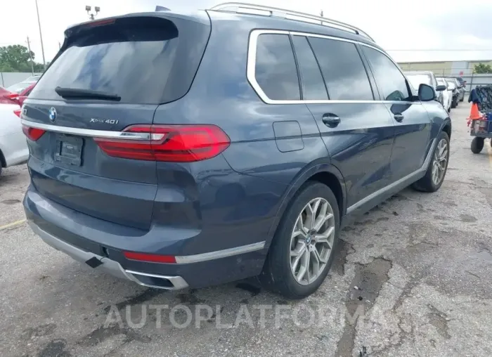 BMW X7 2020 vin 5UXCW2C02L9A01509 from auto auction Iaai