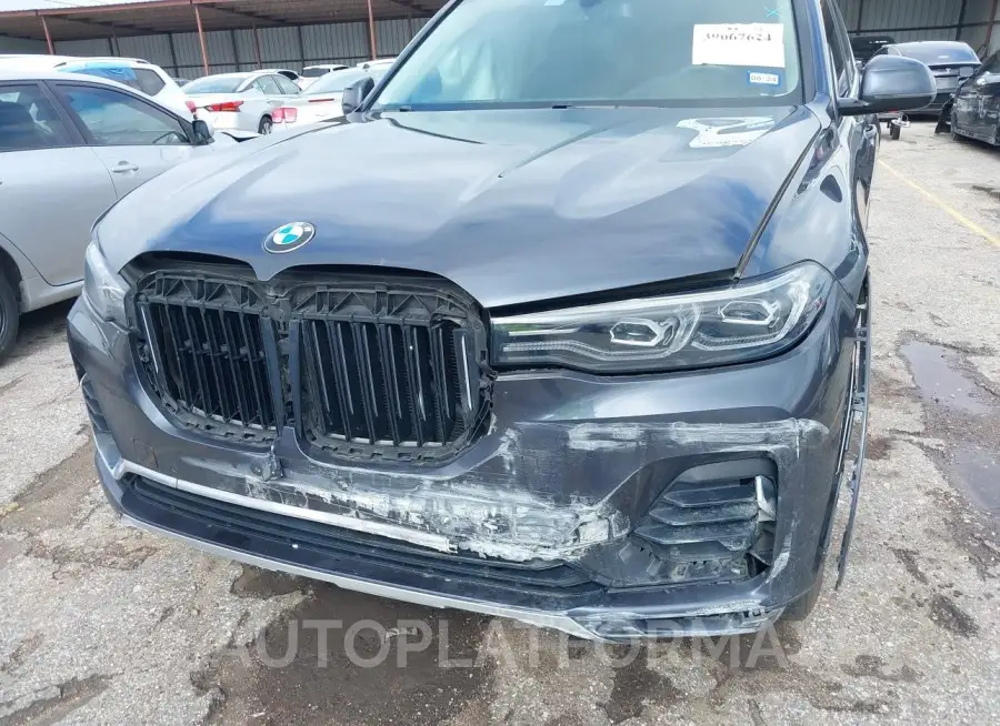 BMW X7 2020 vin 5UXCW2C02L9A01509 from auto auction Iaai