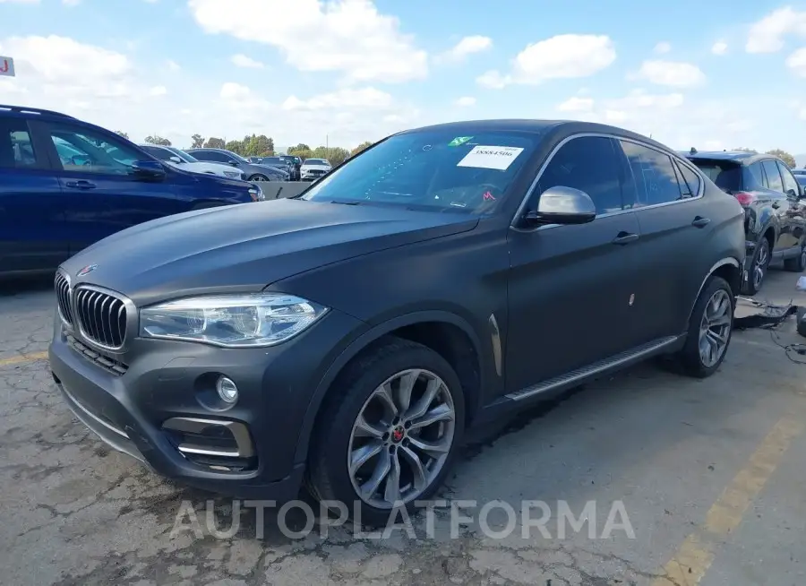 BMW X6 2016 vin 5UXKU0C58G0F93204 from auto auction Iaai