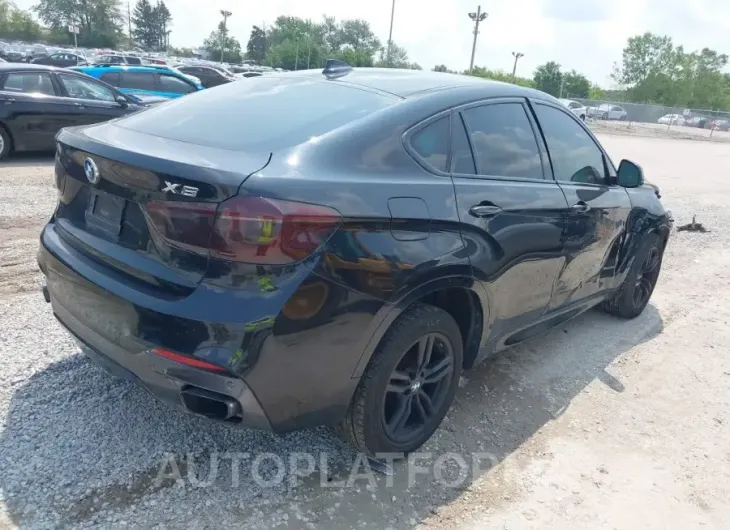 BMW X6 2015 vin 5UXKU2C59F0F95103 from auto auction Iaai