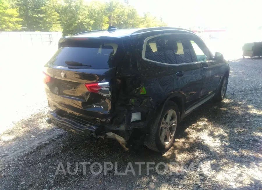 BMW X3 2019 vin 5UXTR9C55KLP91995 from auto auction Iaai