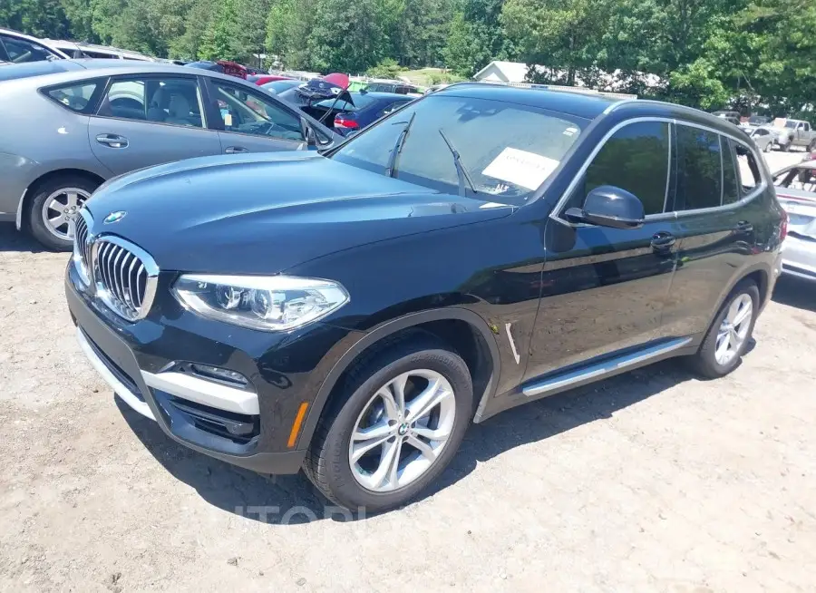 BMW X3 2020 vin 5UXTY3C06LLU71171 from auto auction Iaai