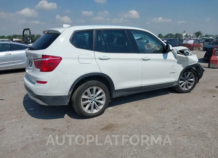 BMW X3 2017 vin 5UXWX9C52H0T14907 from auto auction Iaai