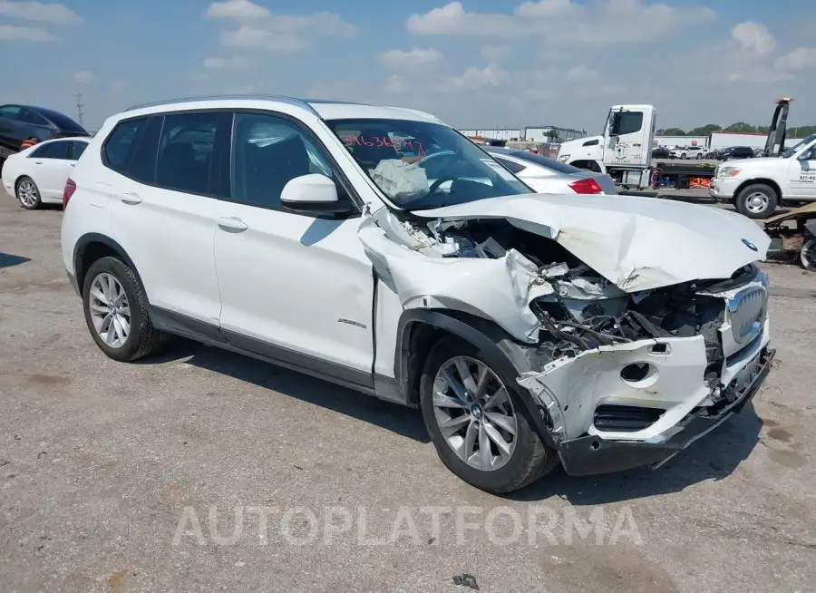 BMW X3 2017 vin 5UXWX9C52H0T14907 from auto auction Iaai