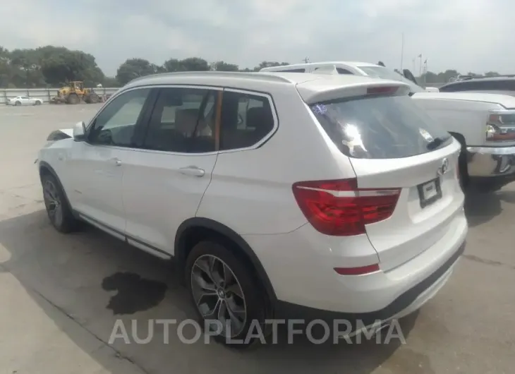 BMW X3 2015 vin 5UXWY3C56F0E97044 from auto auction Iaai