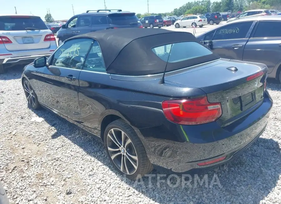 BMW 228I 2016 vin WBA1K9C52GV710845 from auto auction Iaai