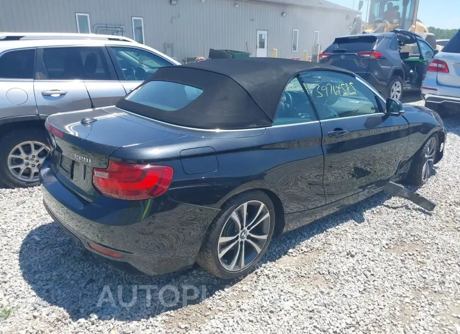 BMW 228I 2016 vin WBA1K9C52GV710845 from auto auction Iaai