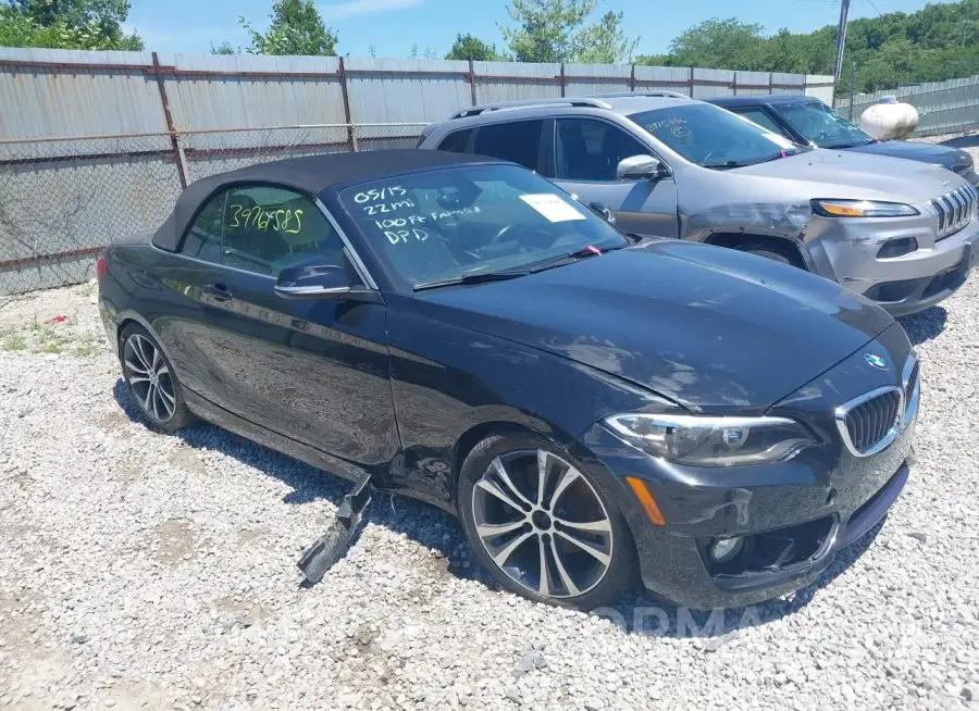 BMW 228I 2016 vin WBA1K9C52GV710845 from auto auction Iaai