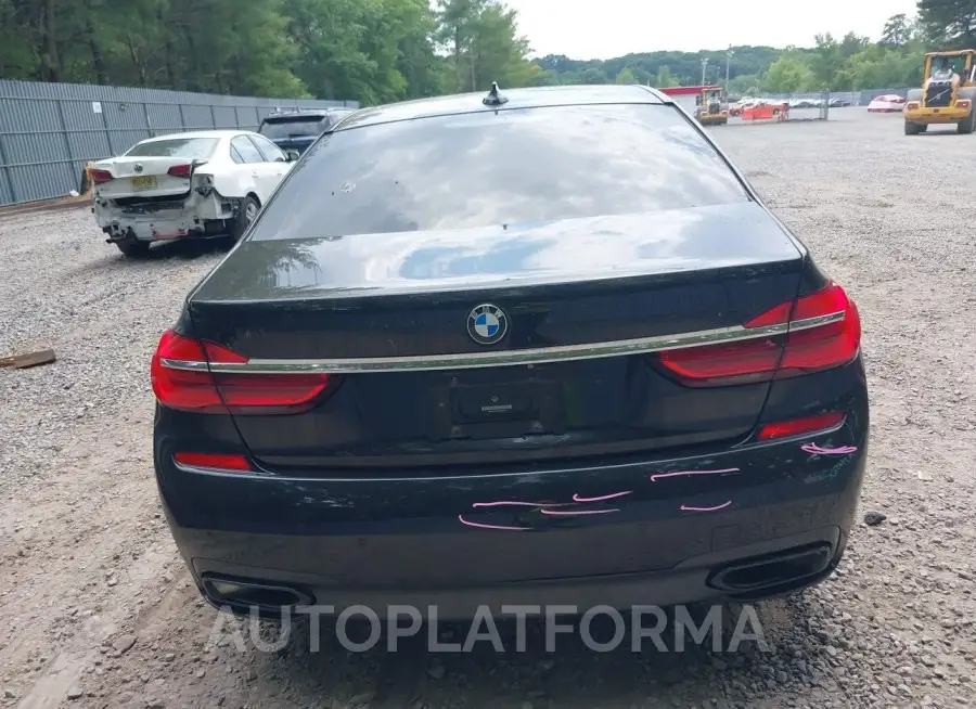 BMW 740I 2019 vin WBA7E4C59KGV70276 from auto auction Iaai