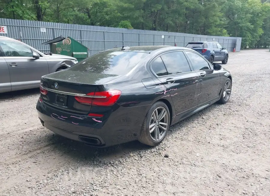 BMW 740I 2019 vin WBA7E4C59KGV70276 from auto auction Iaai