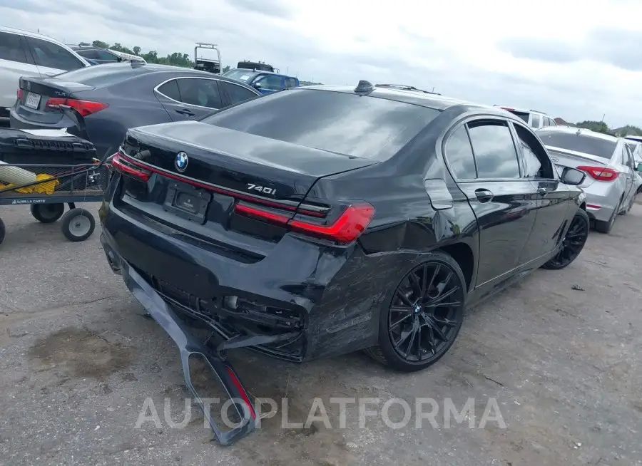 BMW 740I 2020 vin WBA7T2C06LGL17187 from auto auction Iaai