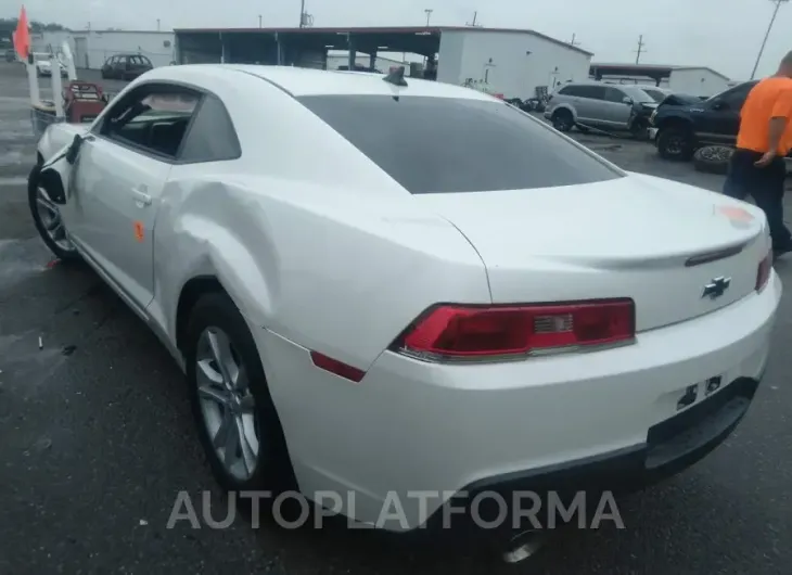 CHEVROLET CAMARO 2015 vin 2G1FB1E34F9250605 from auto auction Iaai