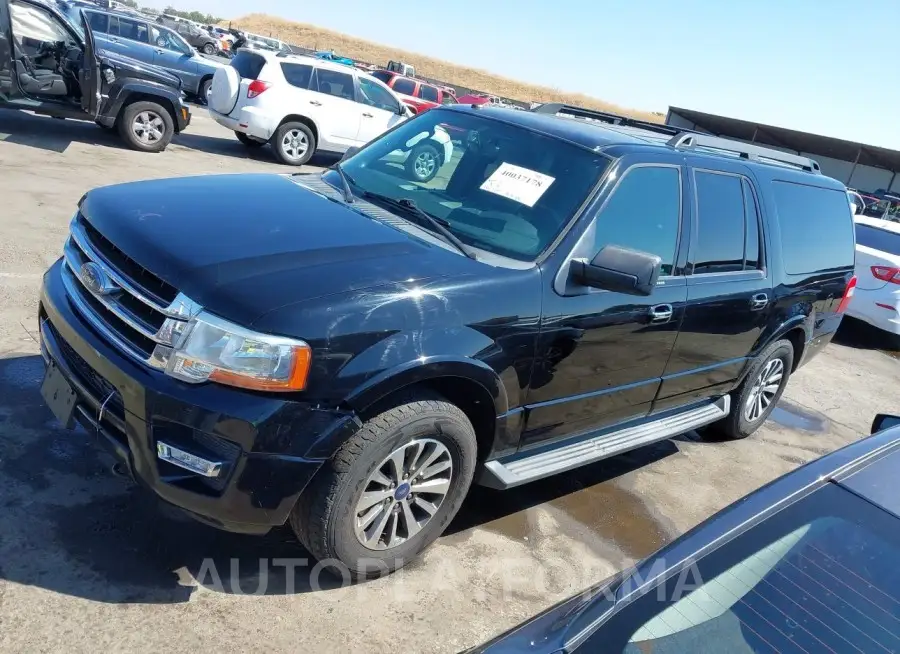 FORD EXPEDITION EL 2017 vin 1FMJK1JT5HEA63554 from auto auction Iaai