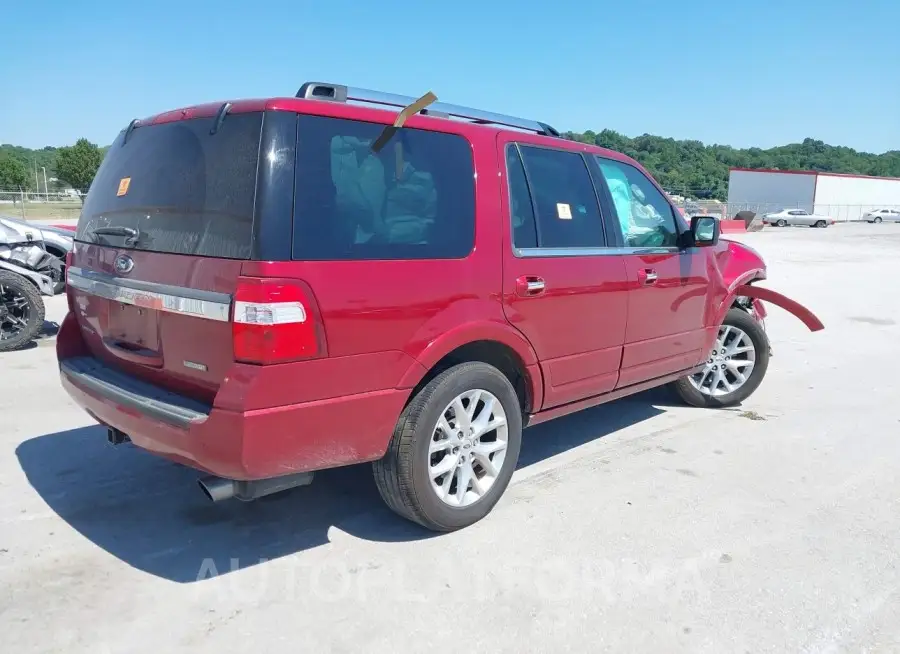 FORD EXPEDITION 2016 vin 1FMJU2AT6GEF11797 from auto auction Iaai