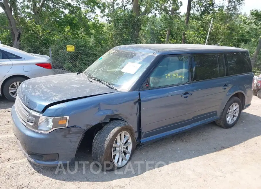 FORD FLEX 2019 vin 2FMGK5B80KBA33084 from auto auction Iaai