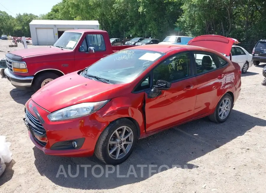 FORD Fiesta 2018 vin 3FADP4BJ1JM121537 from auto auction Iaai