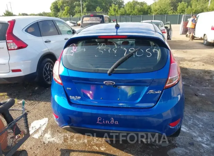 FORD Fiesta 2018 vin 3FADP4EJ9JM136007 from auto auction Iaai